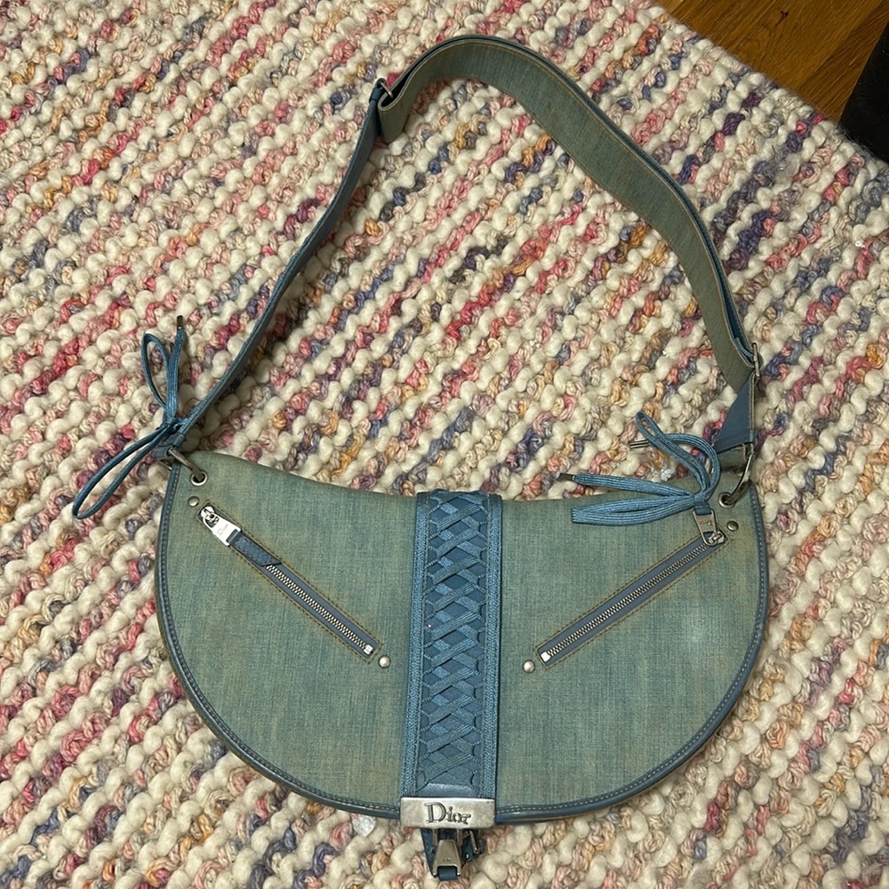 Dior unique vintage saddle bag